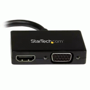 StarTech Adaptateur audio / vidéo de voyage - Convertisseur 2_1