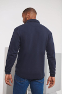 Sweat-shirt Heavy Duty col polo - Réf: RU012M - Russell - 80% coton peigné ringspun / 20% polyester - Protection anti-taches SpotShield_1