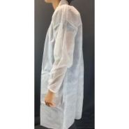 Blouse d'hygiène à usage unique - Polypropylène - Fermeture ZIP - 40 g/m²_1