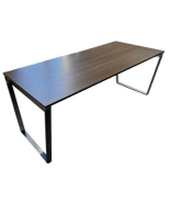 Bureau de direction individuel - Pieds cadre robustes d'occasion - 160x80 cm_1