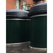 Conteneur à déchets semi-enterré - Z.BIN  polyéthylène  ( de  100ml à 5 m3)_1