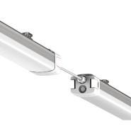 Luminaire LED robuste IK10 avec diffuseur polycarbonate opale