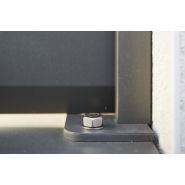 Lames persiennes en aluminium thermolaqué pour clôture