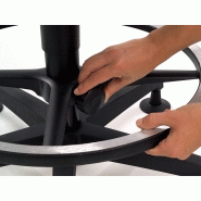 Siège technique Altron - Tabouret de bureau réglable avec dossier en hêtre et appui-pieds optionnel_1