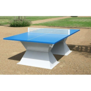 Table de ping-pong outdoor BALIA DIABOLO Resitec HD 35 - Référence BTD3590 - Plateau 35 mm, filet anti-vandalisme_1