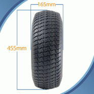 18x6.50-8 Tondeuse à gazon Pneus sur jantes 4 plis Wanda P332 4x4
