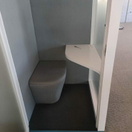 Cabine acoustique Silent Lab MICRO OFFICE d'occasion - isolation phonique optimale, ventilation et éclairage LED_1