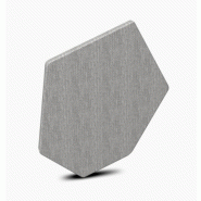 Dalle acoustique Bazalto - MDD - Gris, 65 mm_1
