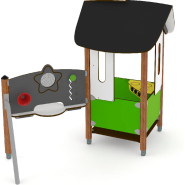 Maisonnette Unimini Tylle réf-8046223 - Hags - Cabane de jeu pour enfants 1-5 ans_1