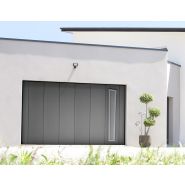Porte de garage coulissante latérale - Aluminium ou PVC - Sur mesure - SCA Habitat_1