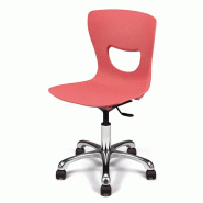 Chaise de bureau sur roullettes So Tivoli - P23, Sans option, Sans_1