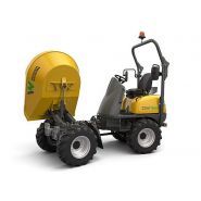 Dw15e mini-dumper sur pneu - wacker neuson - 1500 kg_1