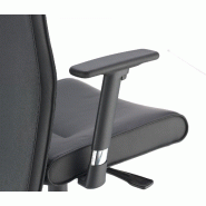 Fauteuil de Direction cuir Foster - Sokoa - cuir noir_1