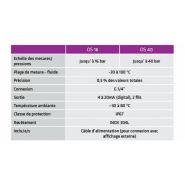 OS 16 & OS 40 - Capteur de vapeur d'huile d'air comprimé - Omega Air - Plage de mesure de -30 à +100 °C_1