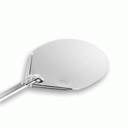 Petite pelle à pizza ronde acier Ø 29 - Manche 75 cm - Gamme Amica | GI.METAL_1