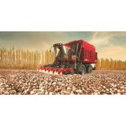 Équipement agricole performant pour la cueillette de coton en une passe