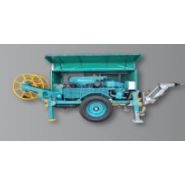 Vm 12000 DC - Treuil hydraulique pour pose de câbles souterrains et tirage jusqu'à 12500 daN - Volta_1