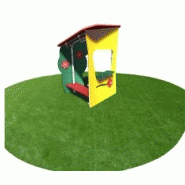 Maisonnette gamme Declik DKM6 - Structure de jeux à thèmes pour enfants de 6 mois à 4 ans - Créa Équipements_1