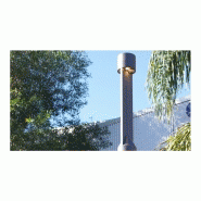 Colonne lumineuse d'éclairage public en aluminium - LED 26W/52W - Hauteur 1,1m à 4m - IP65_2