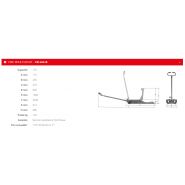 CR-100-B - Crics rouleurs Sam Outillage - Capacité 10T - Protection caoutchouc et sécurité renforcée_1