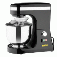 Mixeur planétaire - 5 L - jusqu'à 1,6 kg de pâte - noir | Buffalo - HT993_1