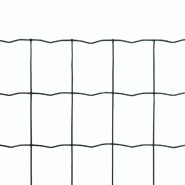 Vidaxl clôture euro acier 25 x 0,8 m vert 140578_1