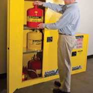 Armoire de sécurité compacte inflammables Sure-Grip EX Justrite - 89 x 59 x 46_1