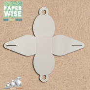 Boîte pliable pour l'emballage et le transport de pâtisseries - Cake Box XL - Co Productions - 20x20x10 cm - Écoresponsable_1