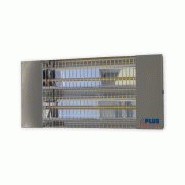 Radiant électrique halogène REH - mural ou plafond - inox ou aluminium peint - puissances dès 1,5 kW_1