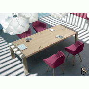 Table de réunion Kyo Light - Martex - Orme_1