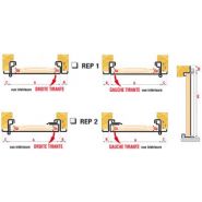 Vigilance 1 vantail - portes blindées de locaux professionnels - blindages de france - 4 paumelles soudées de 140 mm à billes_1