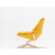 Siège design FATFRANK - pivotant à 360° avec piètement en métal_1