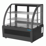 Vitrine réfrigérée de comptoir - 100L - Série C - Noire  - CU636 | Polar_1