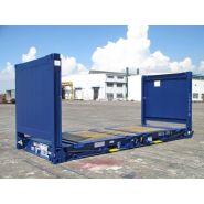 Container 20 pieds flat rack