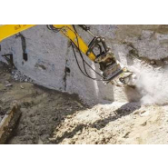 Fraise hydraulique à disque pour pelles hydrauliques, idéale pour un travail silencieux et sans vibrations - WG 40 Simex_1