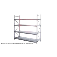 Rayonnage mi-lourd SMAI - robuste et polyvalent pour réserve, atelier, logistique - Profondeur 500 à 1200 mm - Hauteur jusqu'à 5400 mm_1