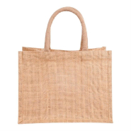 Sac cabas jute naturel 32+20x25cm - par 10_1