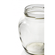 Bocaux en verre avec capsule à vis en argent 870 ml par 6 - RETIF