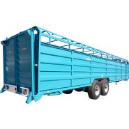 Bétaillères bd53 à bd115 - masson remorques - bétaillères à deux essieux fixes - 7 à 17 bêtes_1