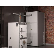 Chaudière à bois Firewood 12 KW - Marque Defro - Fabrication européenne et respect des normes Écoconception_1