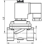 Électrovanne ATEX à commande directe - Inox 1.4408 - taraudage Gaz - Membrane FPM - DN15 à DN20_1