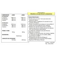 Ju802 - armoire de sécurité pour produits inflammables - delahaye - capacité 64 l_1