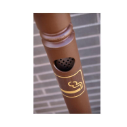 Potelet Cendrier - Contenance 1500 mégots - 5 pommeaux au choix - Hauteur 1200 mm - Vidage facile_1