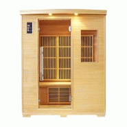 SAUNA INFRAROUGE NORDICA® CARBONE IR3 (3 PLACES) - 150X120_1