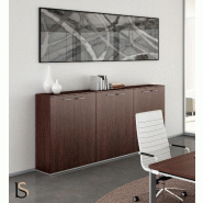 Armoire moyenne 6 portes - Quadrifoglio - Blanc pastel_1