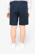 Bermuda en lin enfant - Réf: NS709 - Tissu durable, thermorégulateur et léger - Native Spirit_1
