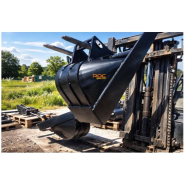 Godet trapèze pelle de 1 à 60 tonnes pour la réalisation et l'entretien de canaux/fossés_1