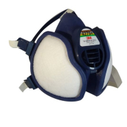 Masque de protection respiratoire 3M adapté aux applications de décapage laser - OAPI_106_1