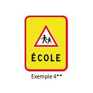 Panneaux de signalisation sécurité enfants - Plusieurs dimensions disponibles_1