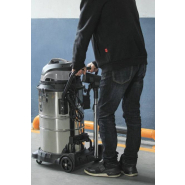 Aspirateur eau et poussière 50L - 230V 1200W - Cuve métallique basculante, décolmatage, souffleur - Réf. 50006_1